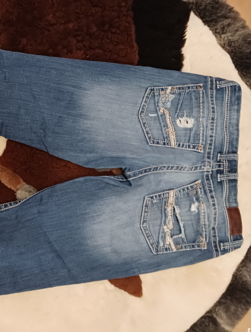 BKE Blue Denim Bootcut Jeans
